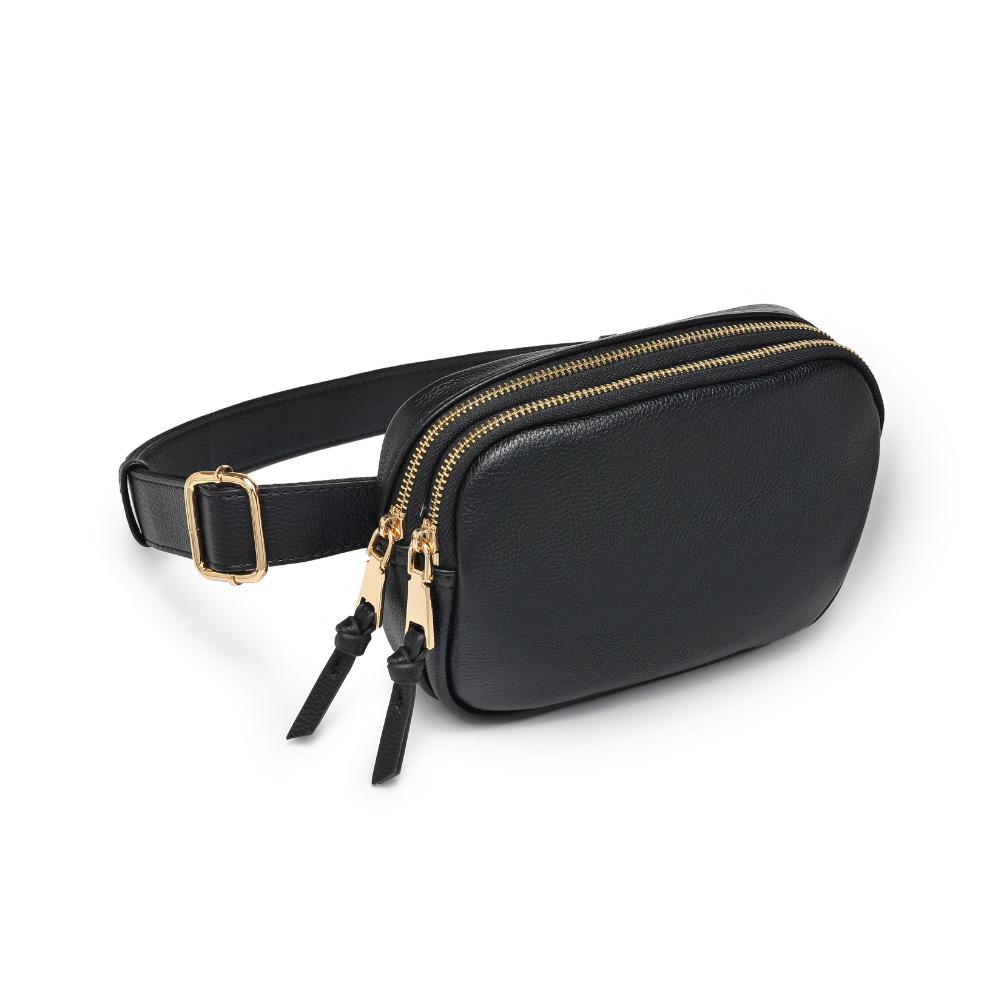 Product Image of Urban Expressions Jaxx Belt Bag 840611191700 View 6 | Black