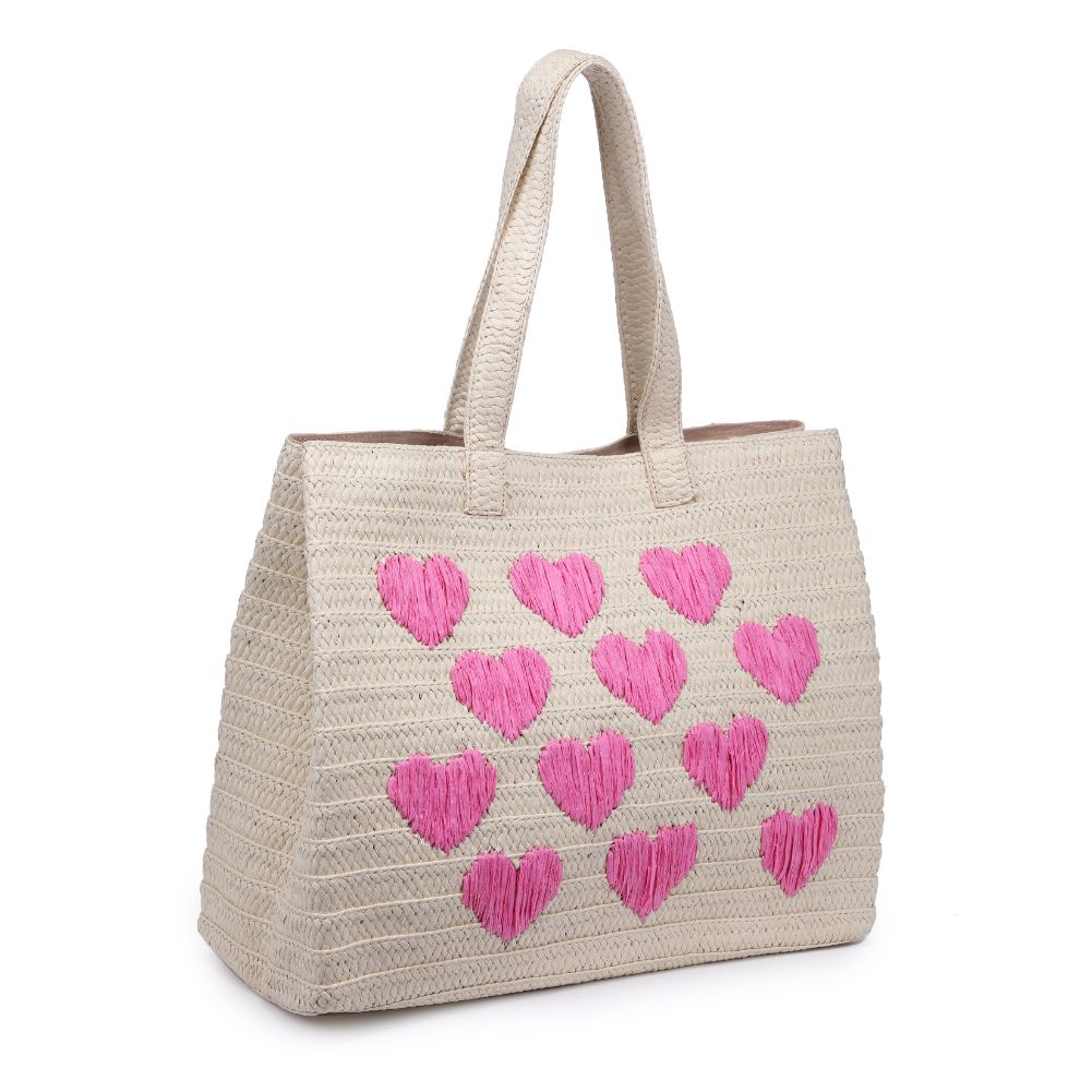 Product Image of Urban Expressions Francine Tote 840611109095 View 6 | Ivory