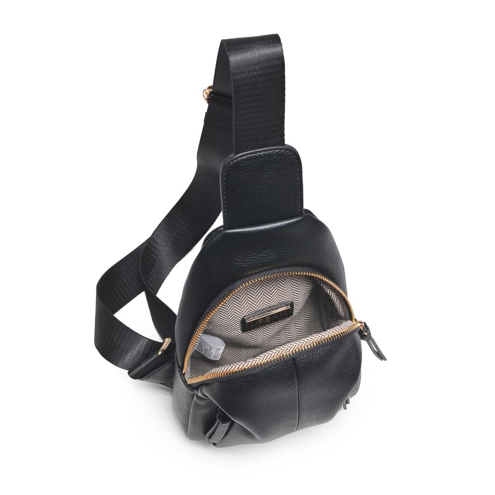 Product Image of Urban Expressions Emille Sling Backpack 840611191540 View 8 | Black
