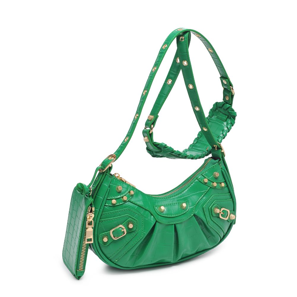 Product Image of Urban Expressions Bellatrix Crossbody 840611110039 View 6 | Kelly Green