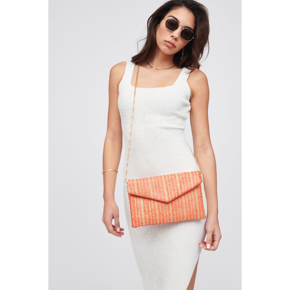 Woman wearing Clementine Urban Expressions Mayotte Clutch 818209017534 View 2 | Clementine