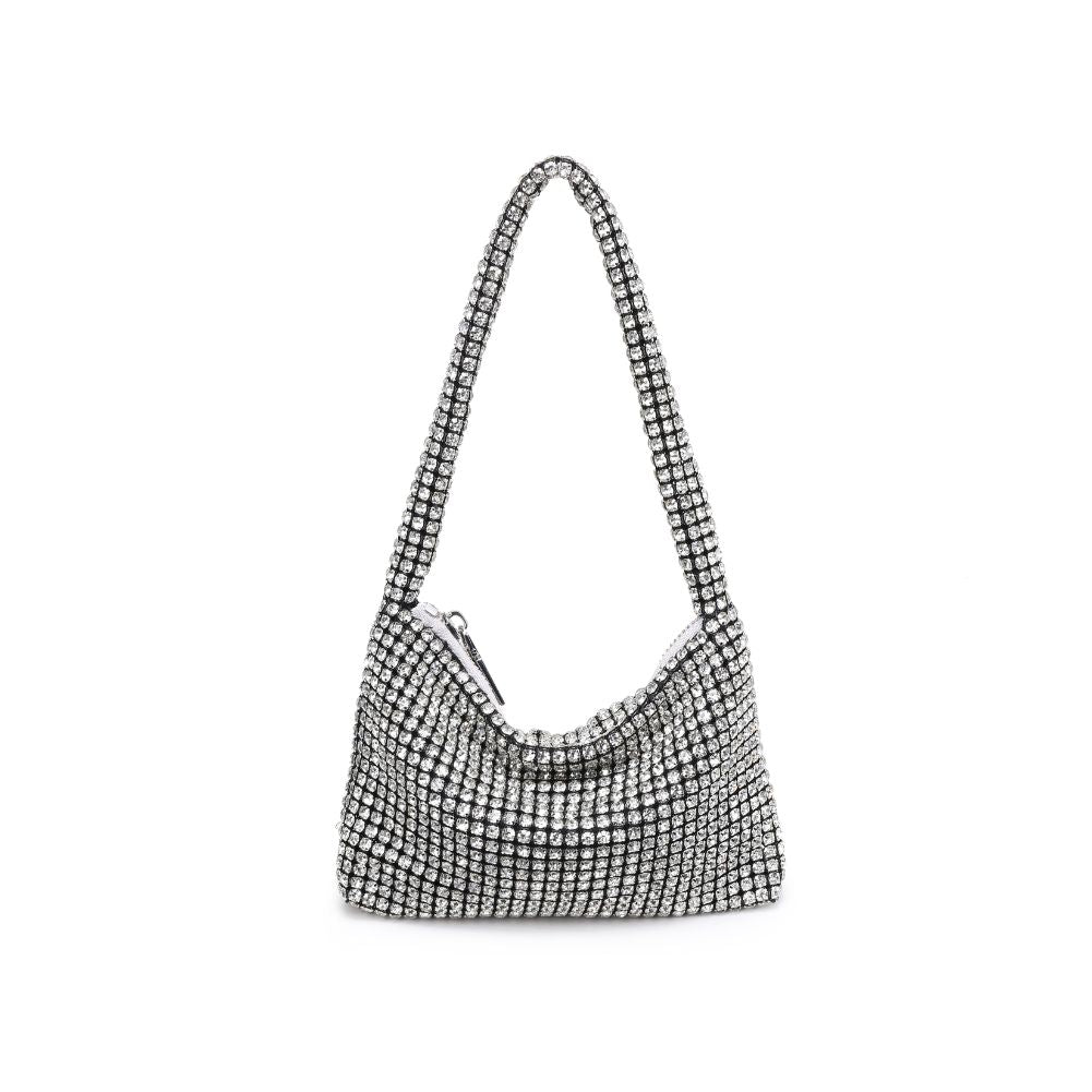 Product Image of Urban Expressions Jackson Evening Bag 840611120984 View 5 | Silver