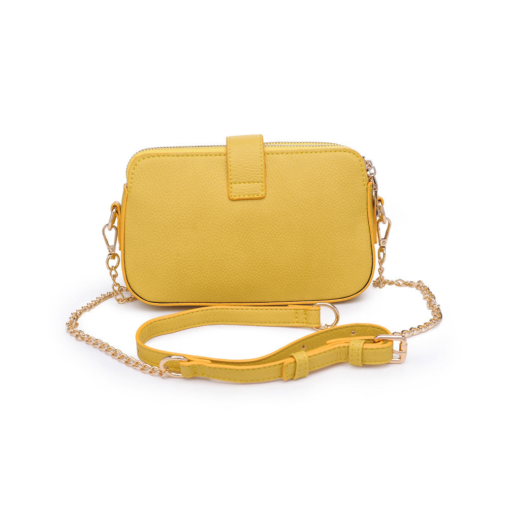 Product Image of Urban Expressions Aurora Crossbody NA-840611159946 View 3 | Mustard