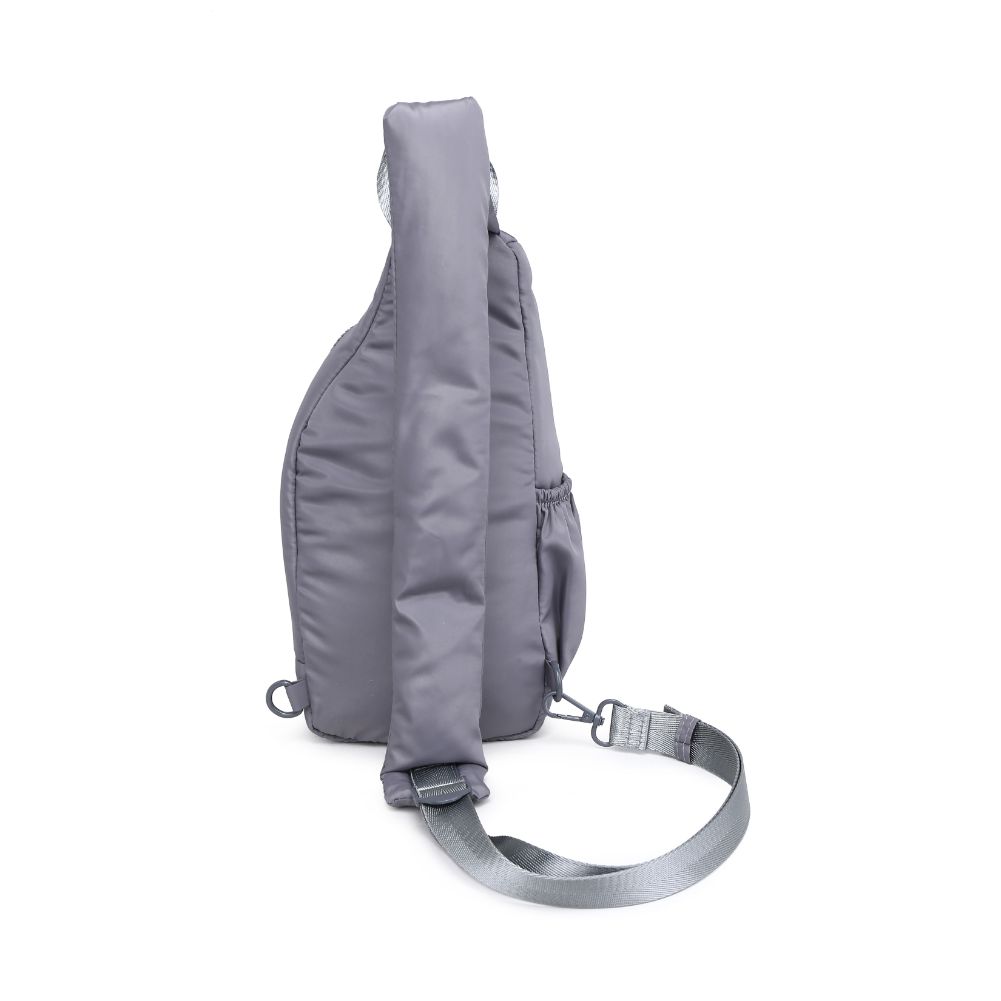 Product Image of Urban Expressions Parc Sling Backpack 840611114433 View 7 | Grey