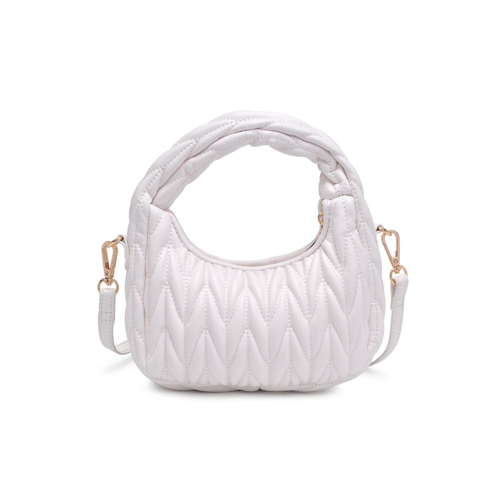 Product Image of Urban Expressions Persephone Crossbody 840611106971 View 7 | White