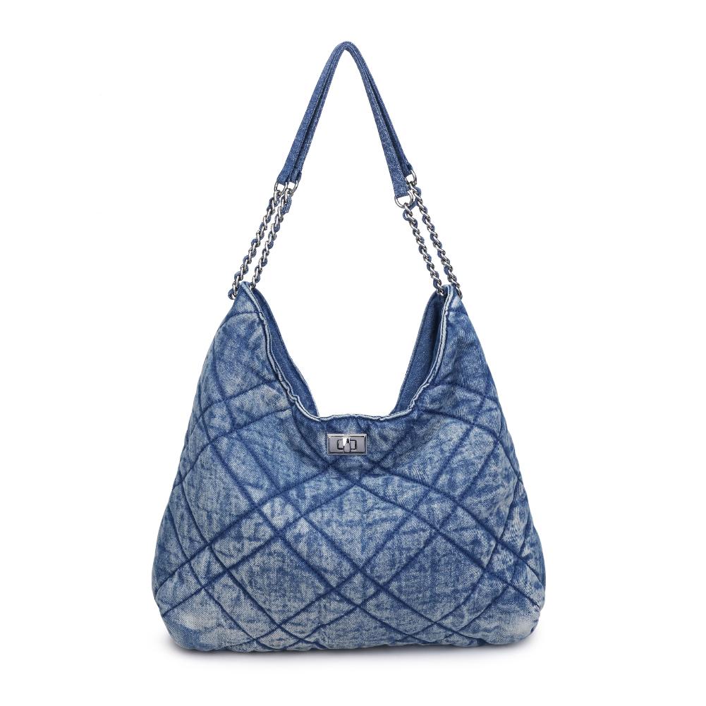 Product Image of Urban Expressions Katina Hobo 840611155856 View 5 | Dark Denim