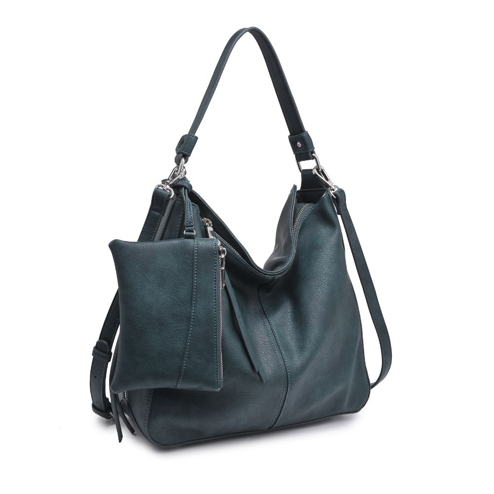 Product Image of Urban Expressions Wanda Hobo 818209011860 View 6 | Hunter Green