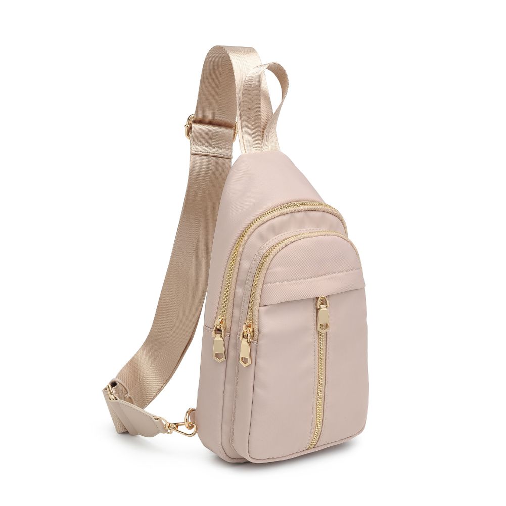 Product Image of Urban Expressions Wagner Sling Backpack 840611108371 View 6 | Natural