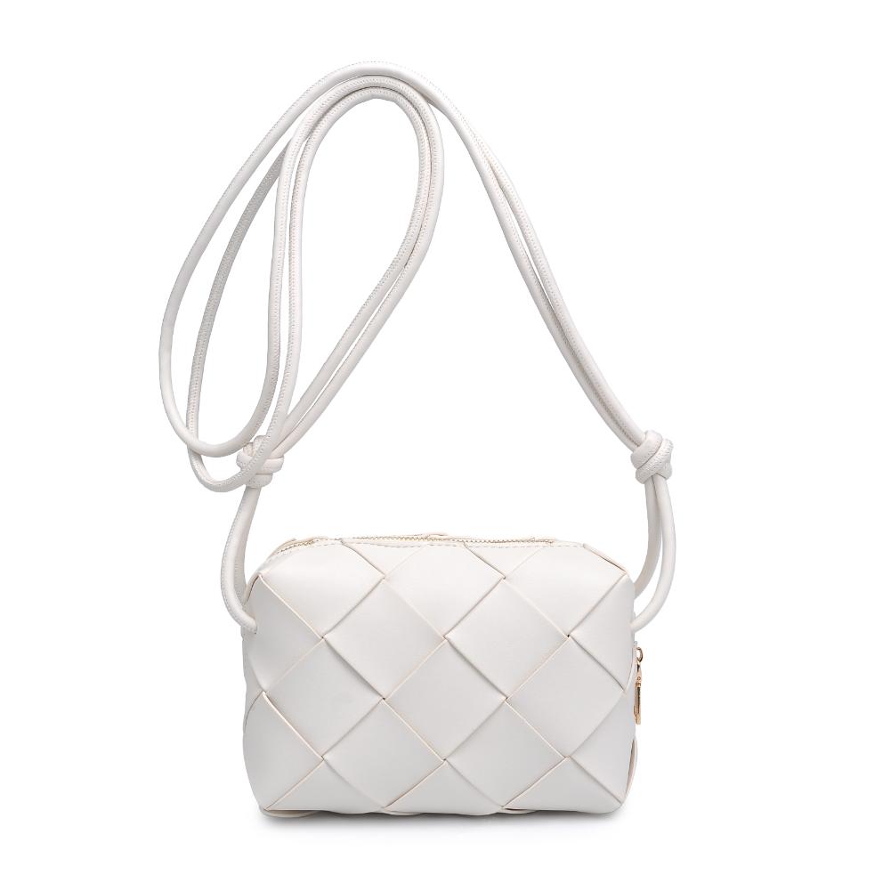 Product Image of Urban Expressions Kennedy Crossbody 840611126726 View 7 | Ivory