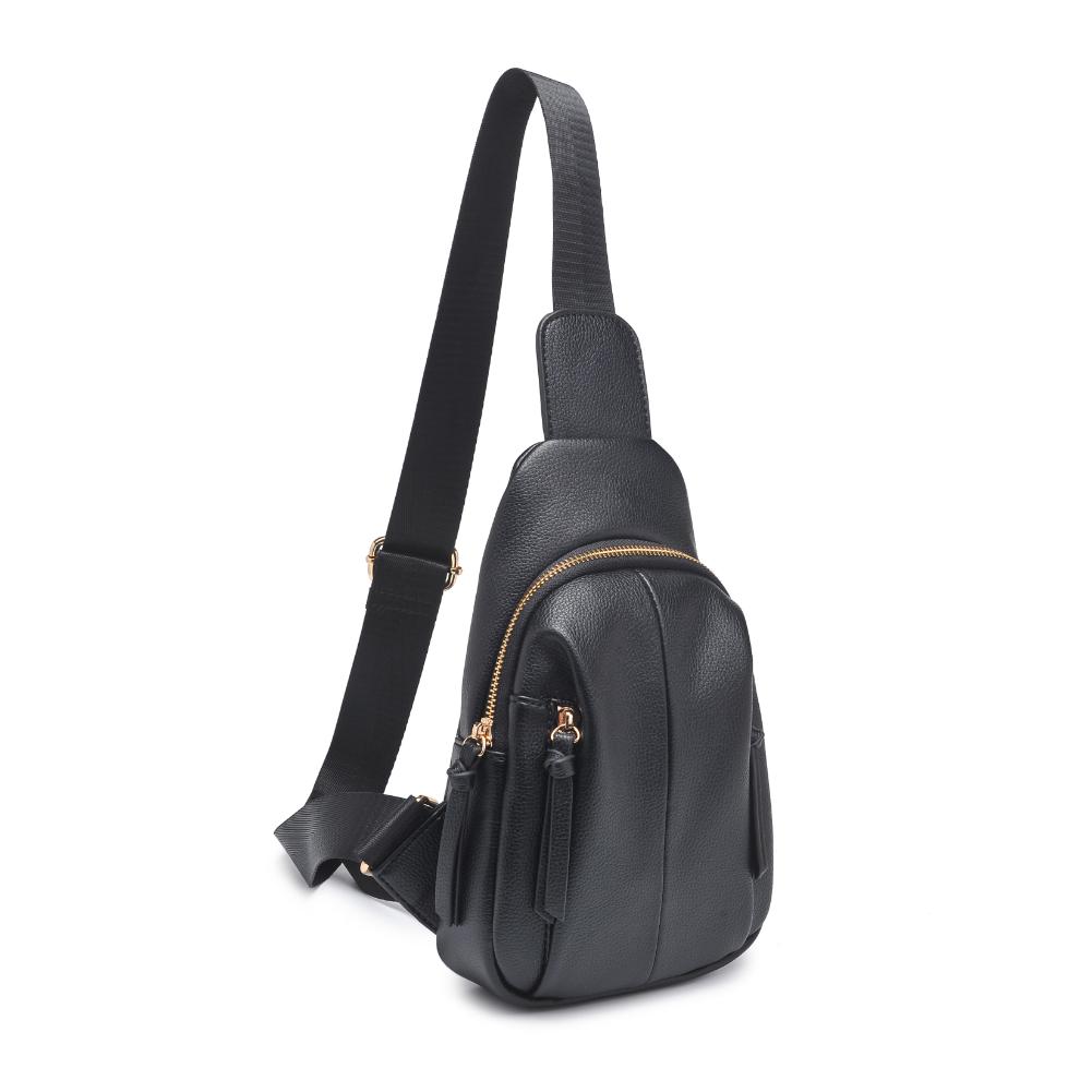 Product Image of Urban Expressions Emille Sling Backpack 840611191540 View 6 | Black