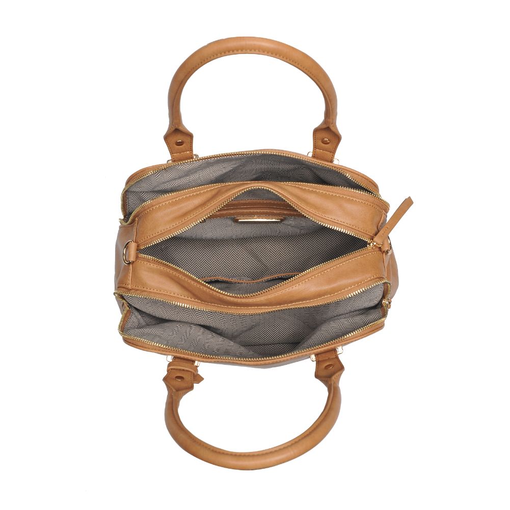 Product Image of Urban Expressions Noreen Satchel 840611185334 View 8 | Camel