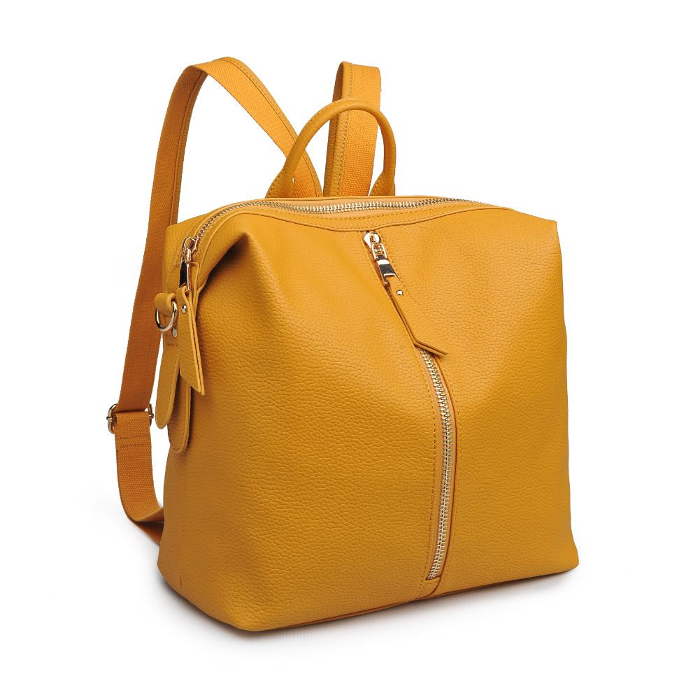 Product Image of Urban Expressions Kenzie Backpack 840611164889 View 2 | Mustard