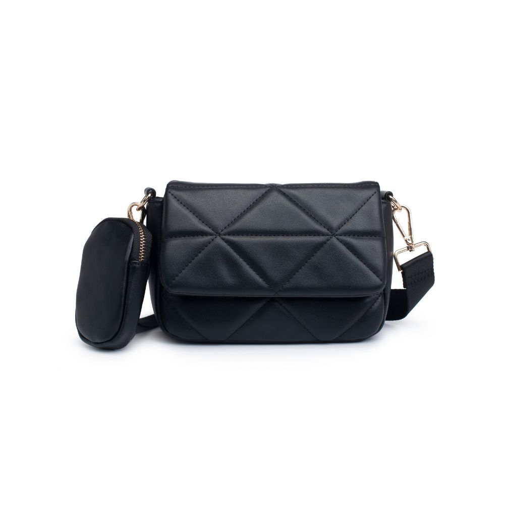 Product Image of Urban Expressions Tasha Crossbody 840611185631 View 5 | Black