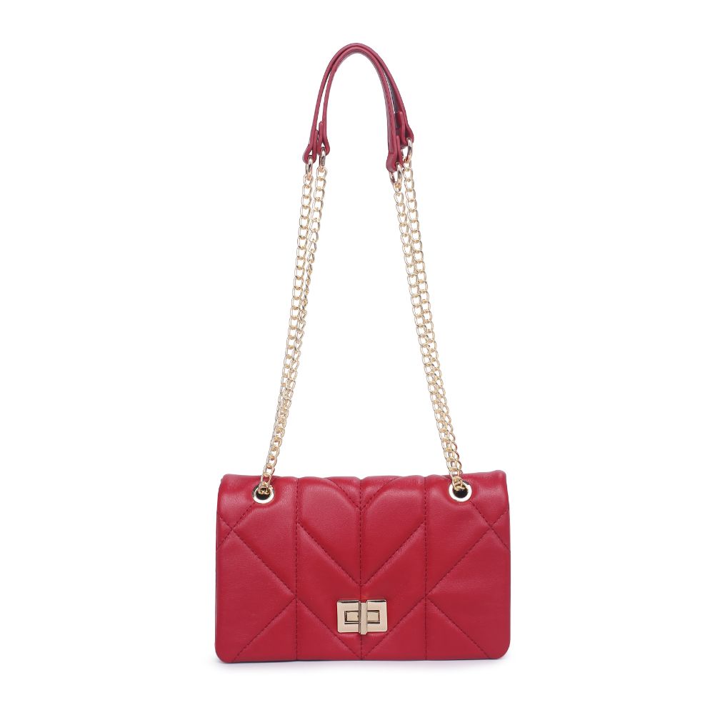 Product Image of Urban Expressions Madison Crossbody 840611114952 View 5 | Ruby