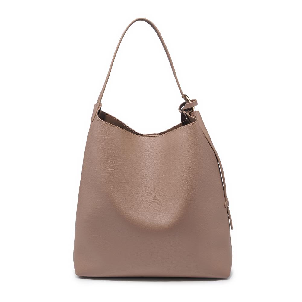 Product Image of Urban Expressions Zelda Hobo 840611139207 View 7 | Taupe