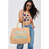 Woman wearing Out of Office Urban Expressions Seaton Tote 840611118714 View 1 | Out of Office