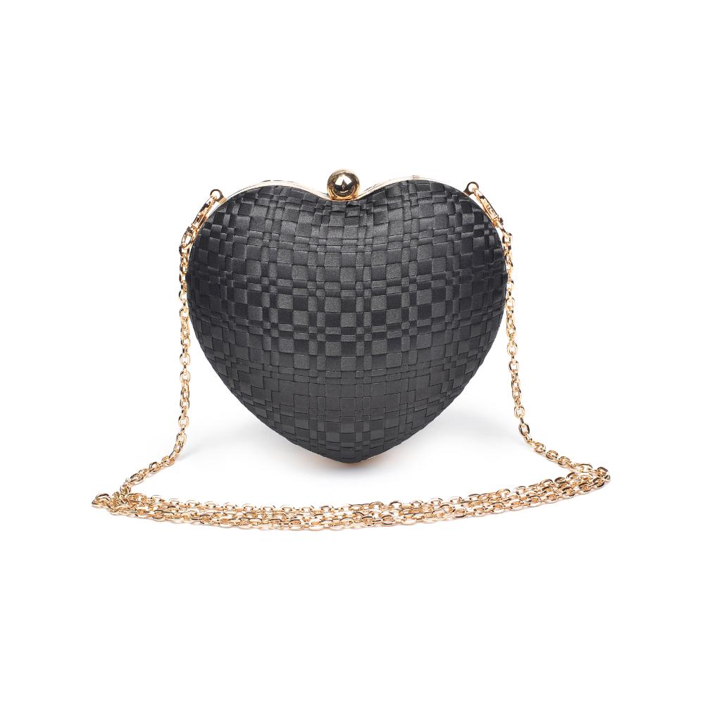 Product Image of Urban Expressions Amara Evening Bag 840611133410 View 7 | Black