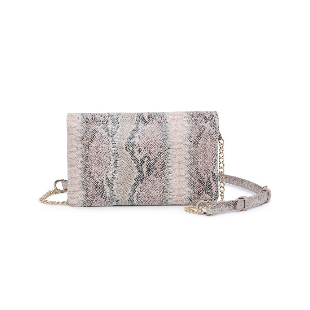 Product Image of Urban Expressions Jones - Snake Crossbody 840611180322 View 7 | Latte Multi