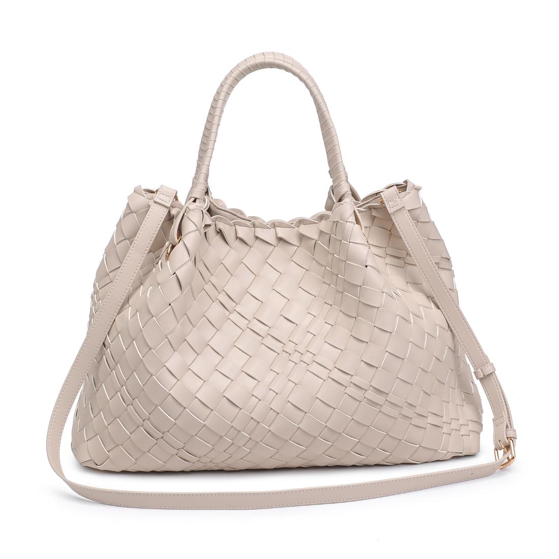 Product Image of Urban Expressions Natalie Tote 840611145789 View 3 | Ivory