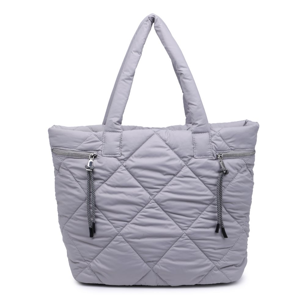 Product Image of Urban Expressions Lorie Tote 840611184337 View 5 | Grey