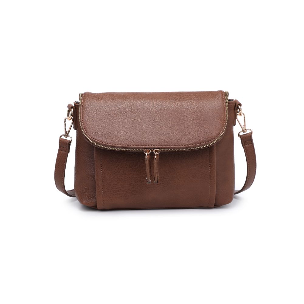 Product Image of Urban Expressions Iris Crossbody 840611116031 View 5 | Chocolate