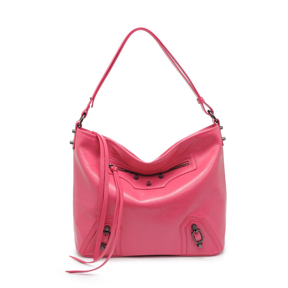 Product Image of Urban Expressions Yolonda Hobo 840611105660 View 5 | Bubblegum