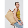 Woman wearing Natural Urban Expressions Kaitlin Tote 840611111999 View 1 | Natural