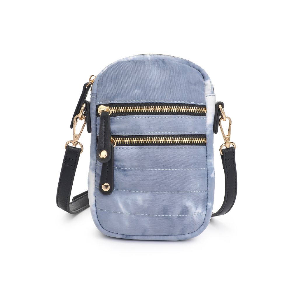 Product Image of Urban Expressions Evelyn Cell Phone Crossbody 840611182005 View 5 | Slate Cloud
