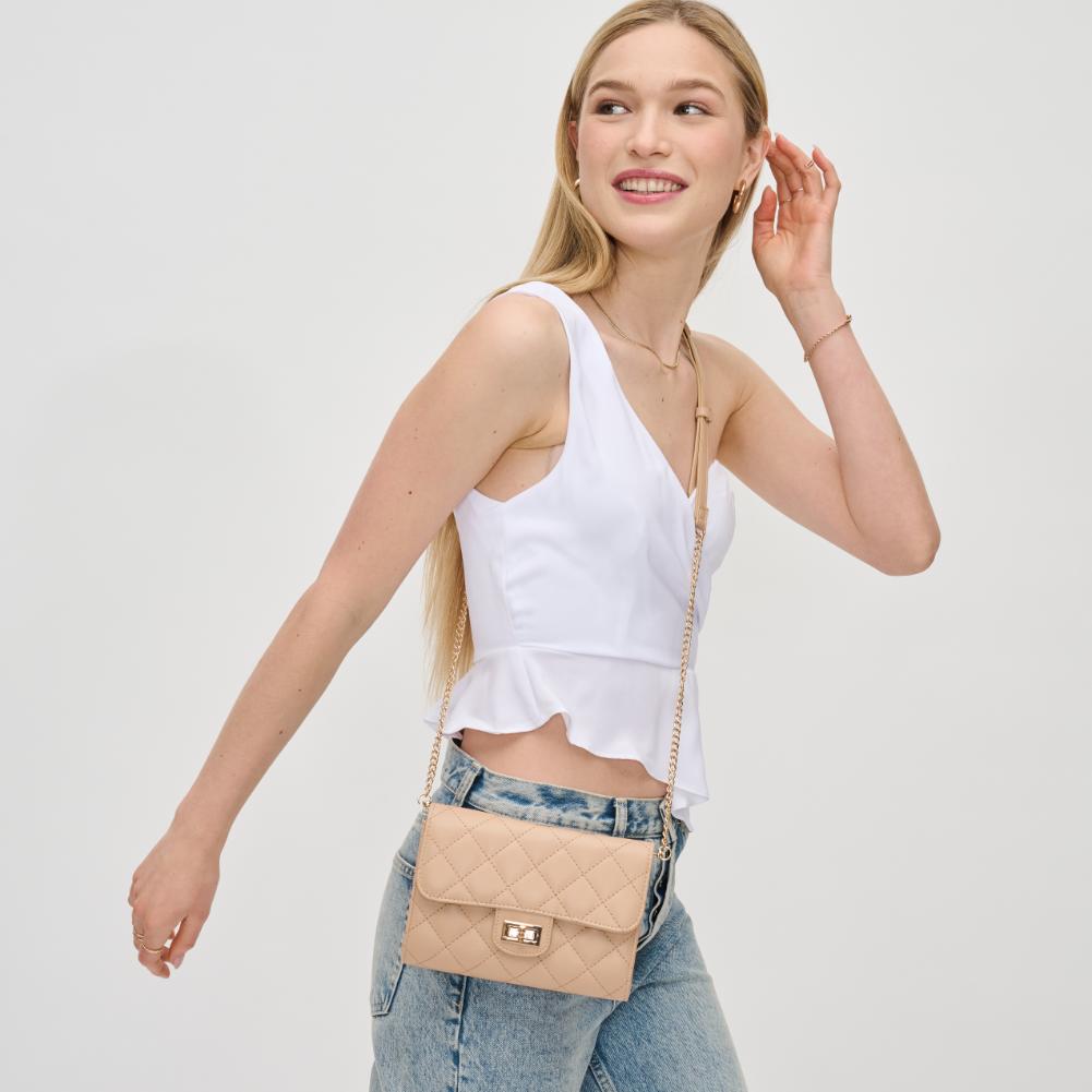 Woman wearing Natural Urban Expressions Winona Crossbody 840611131119 View 1 | Natural