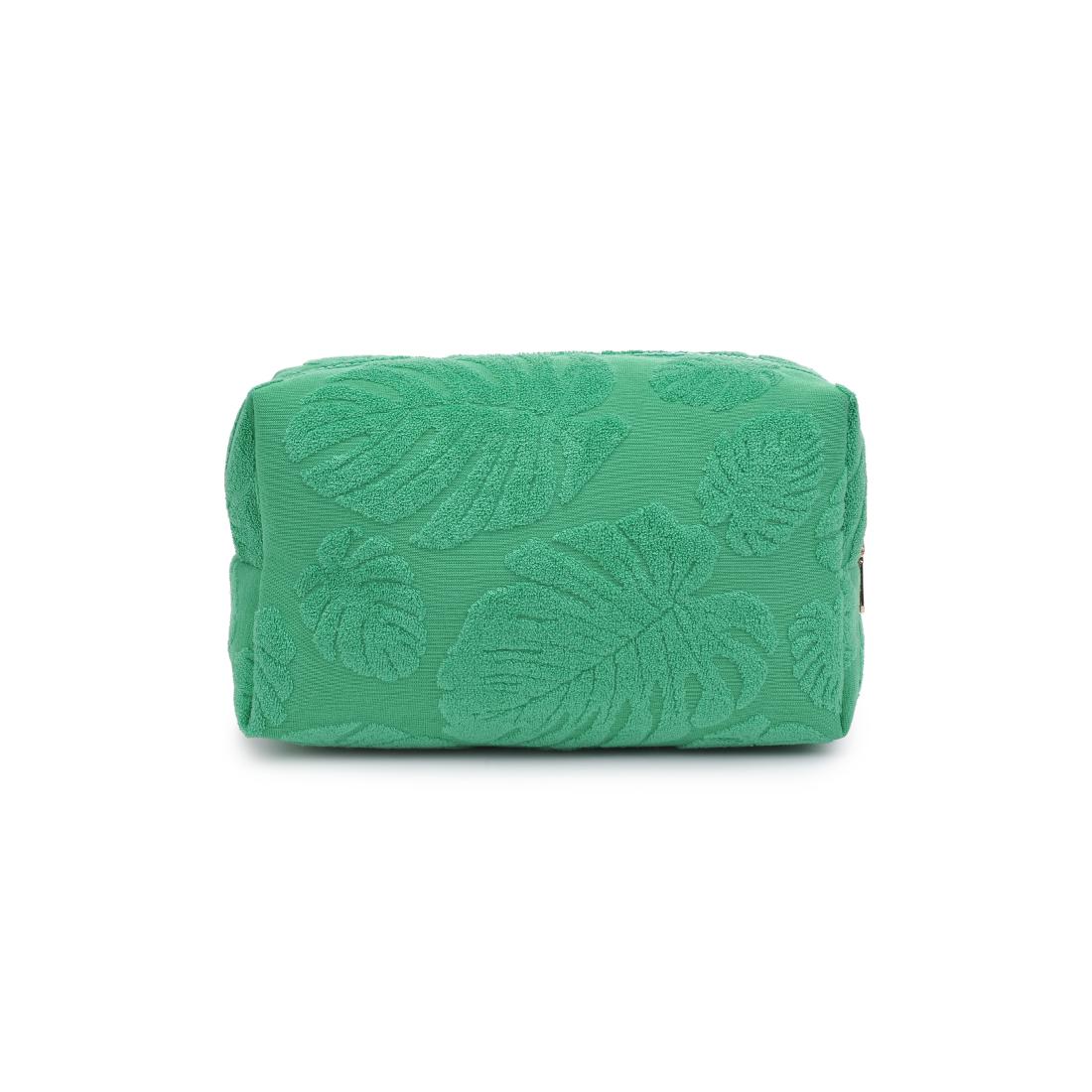 Product Image of Urban Expressions Palm Breeze Cosmetic Pouch 840611195340 View 7 | Green