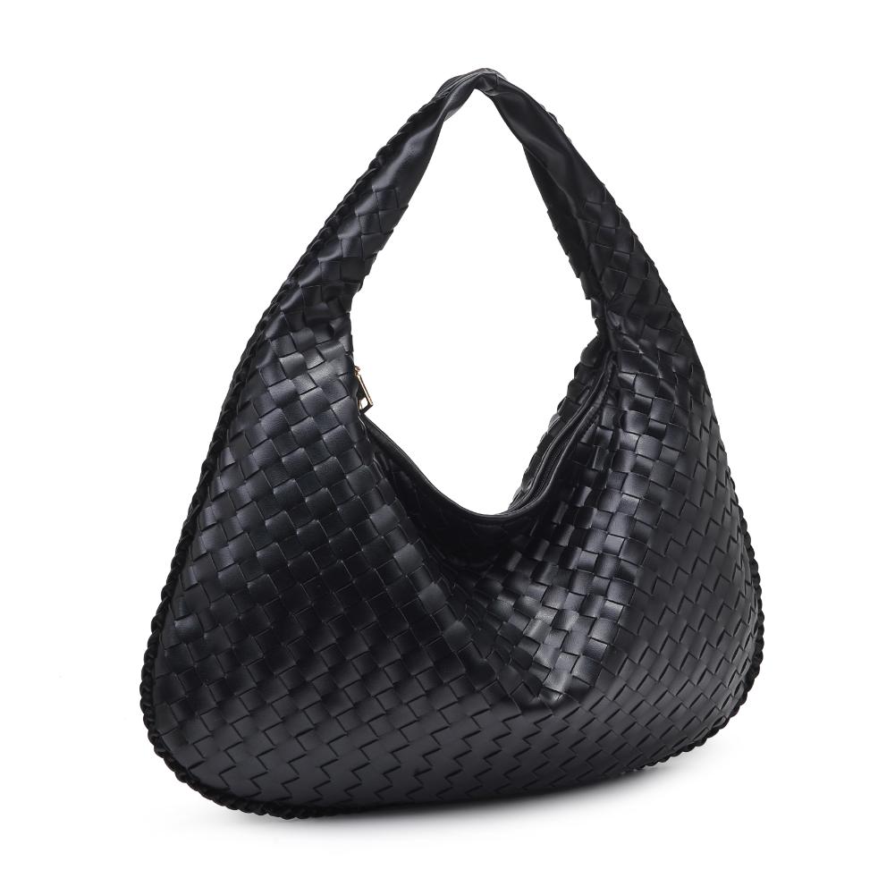 Product Image of Urban Expressions Victoria Hobo 840611140814 View 6 | Black