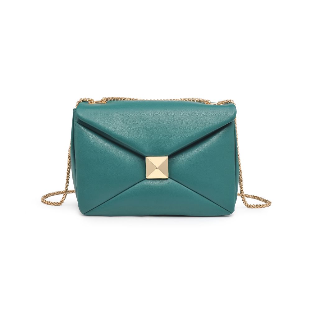 Product Image of Urban Expressions Ribbon Crossbody 840611102836 View 5 | Emerald