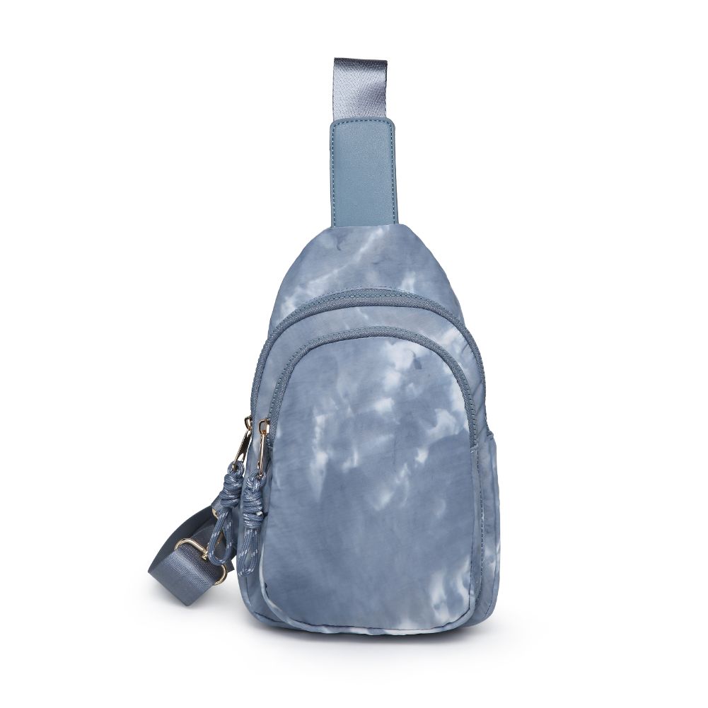 Product Image of Urban Expressions Ace Sling Backpack 840611177681 View 1 | Slate Cloud