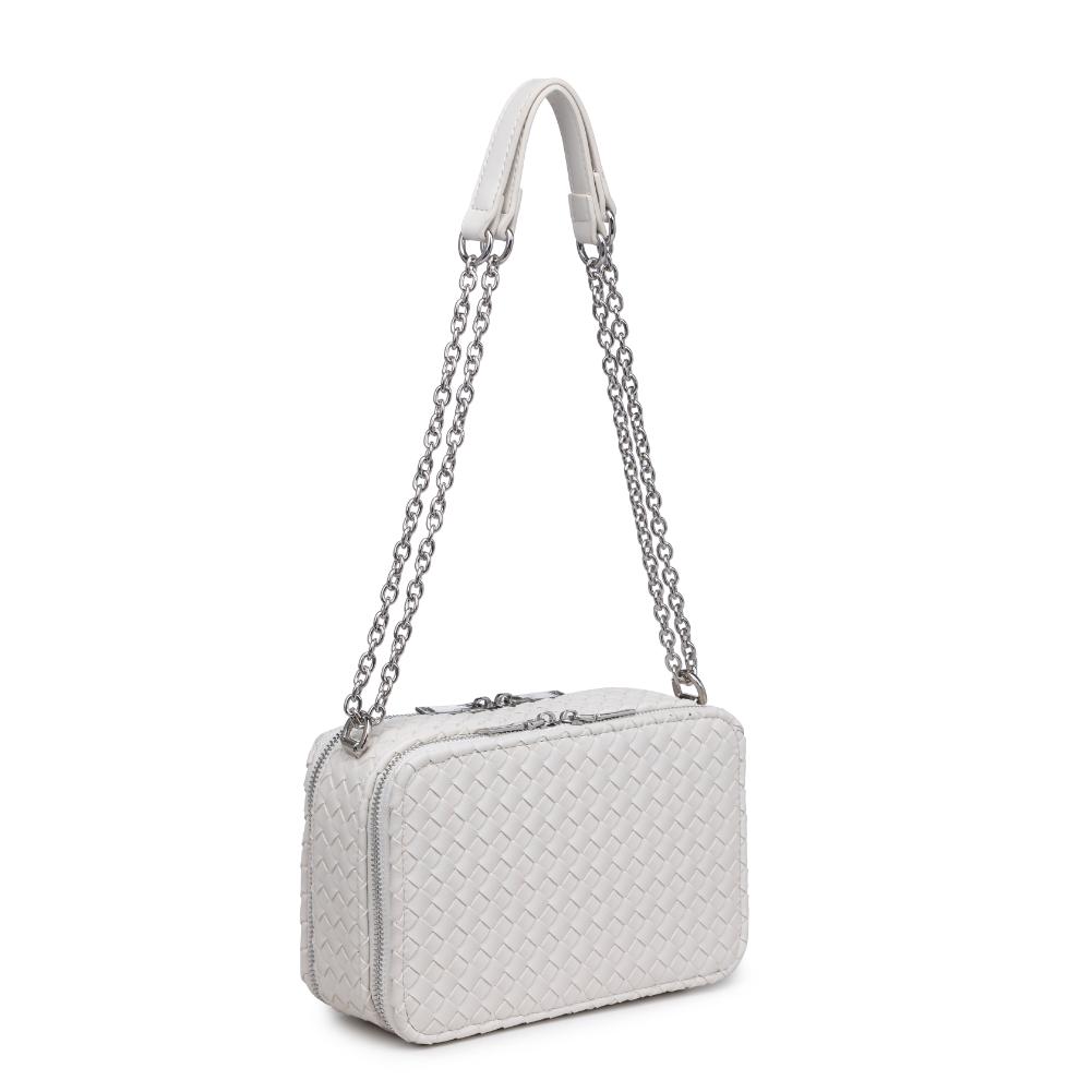 Product Image of Urban Expressions Elle Crossbody 840611124463 View 6 | Ivory