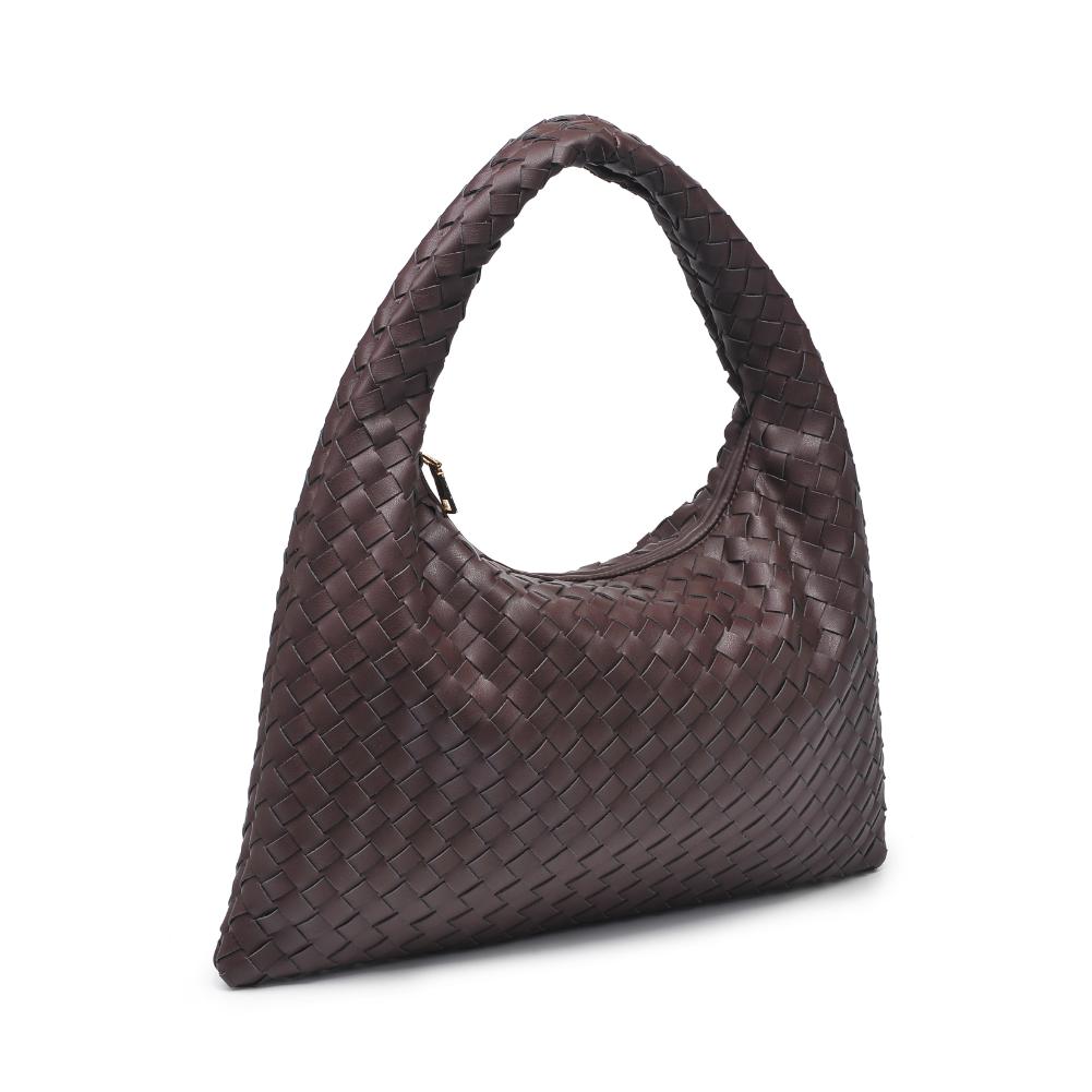 Product Image of Urban Expressions Leah Hobo 840611126498 View 6 | Espresso