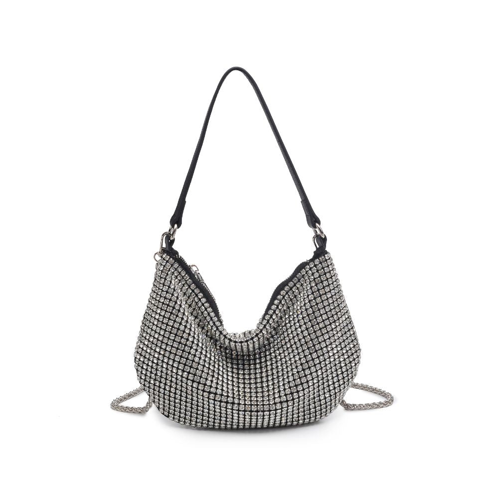 Product Image of Urban Expressions Marylin Evening Bag 840611102607 View 5 | Silver