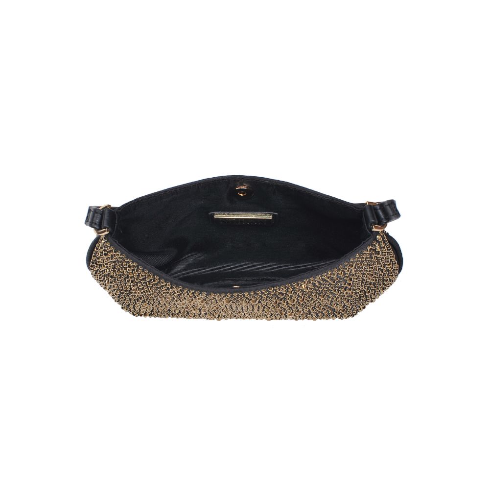 Product Image of Urban Expressions Simone Evening Bag 840611113870 View 8 | Gold