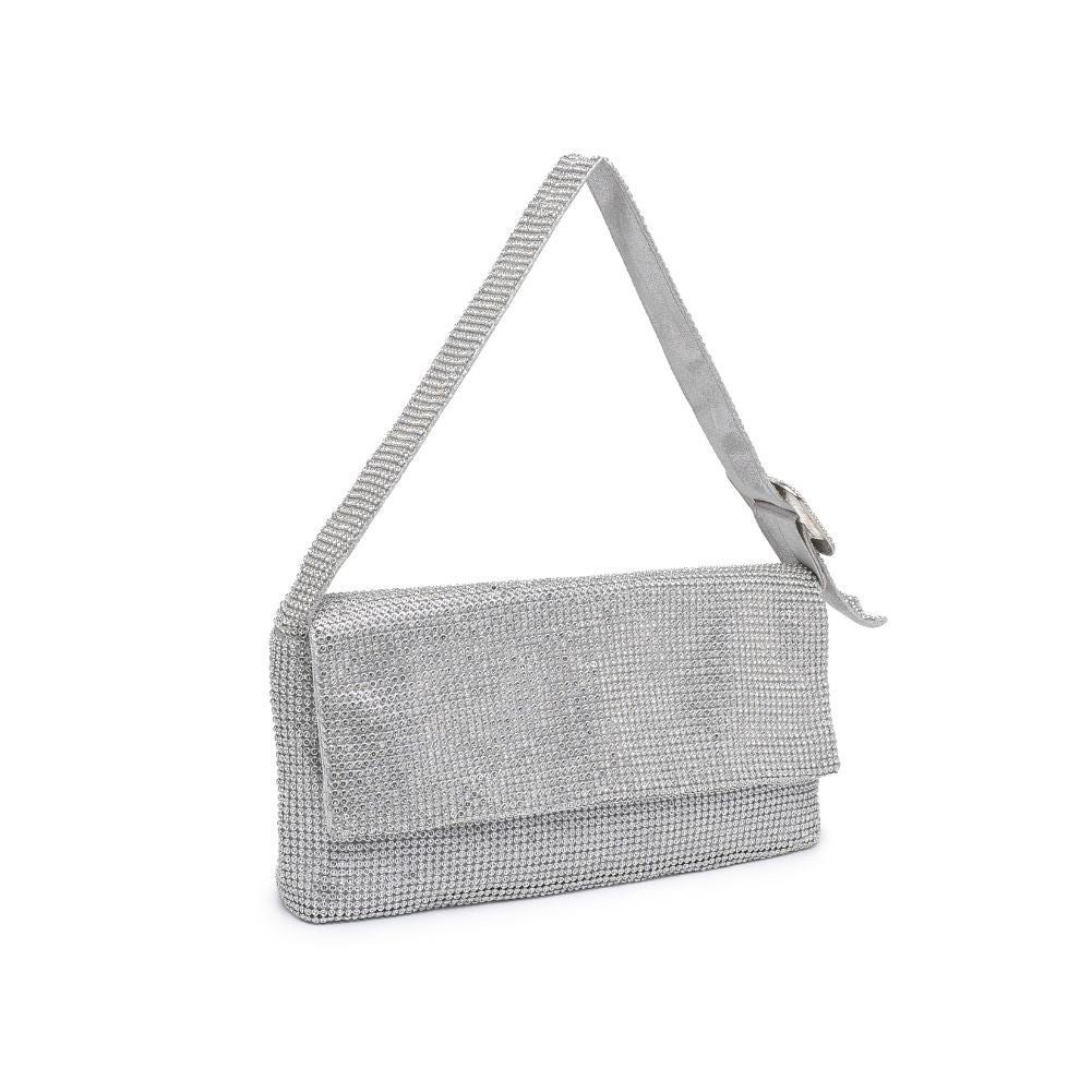 Product Image of Urban Expressions Thelma Evening Bag 840611190512 View 6 | Silver