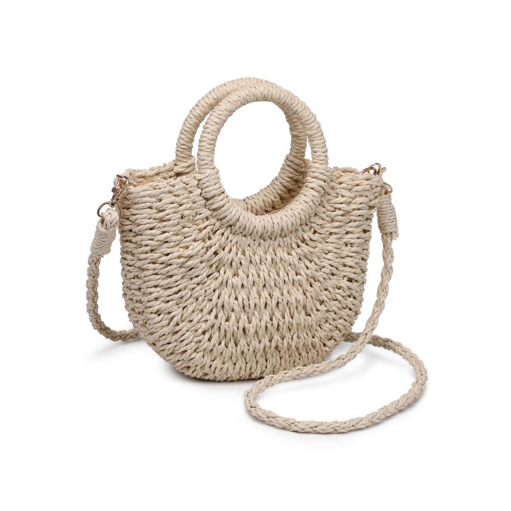 Product Image of Urban Expressions Zara Crossbody 840611123879 View 6 | Ivory