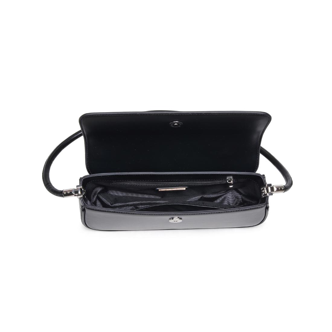 Product Image of Urban Expressions Bailey Shoulder Bag 840611145956 View 8 | Black