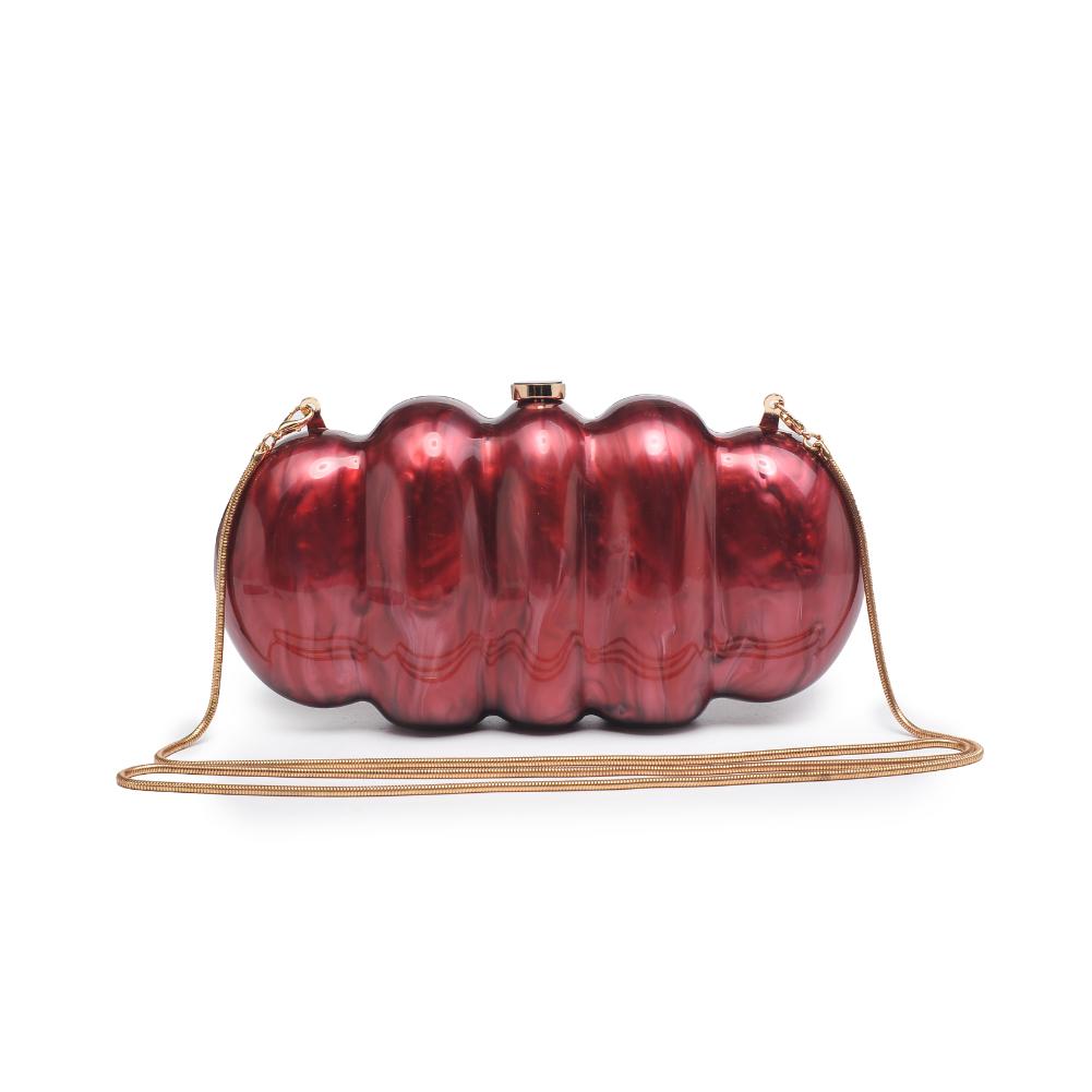 Product Image of Urban Expressions Myla Evening Bag 840611127730 View 7 | Burgundy