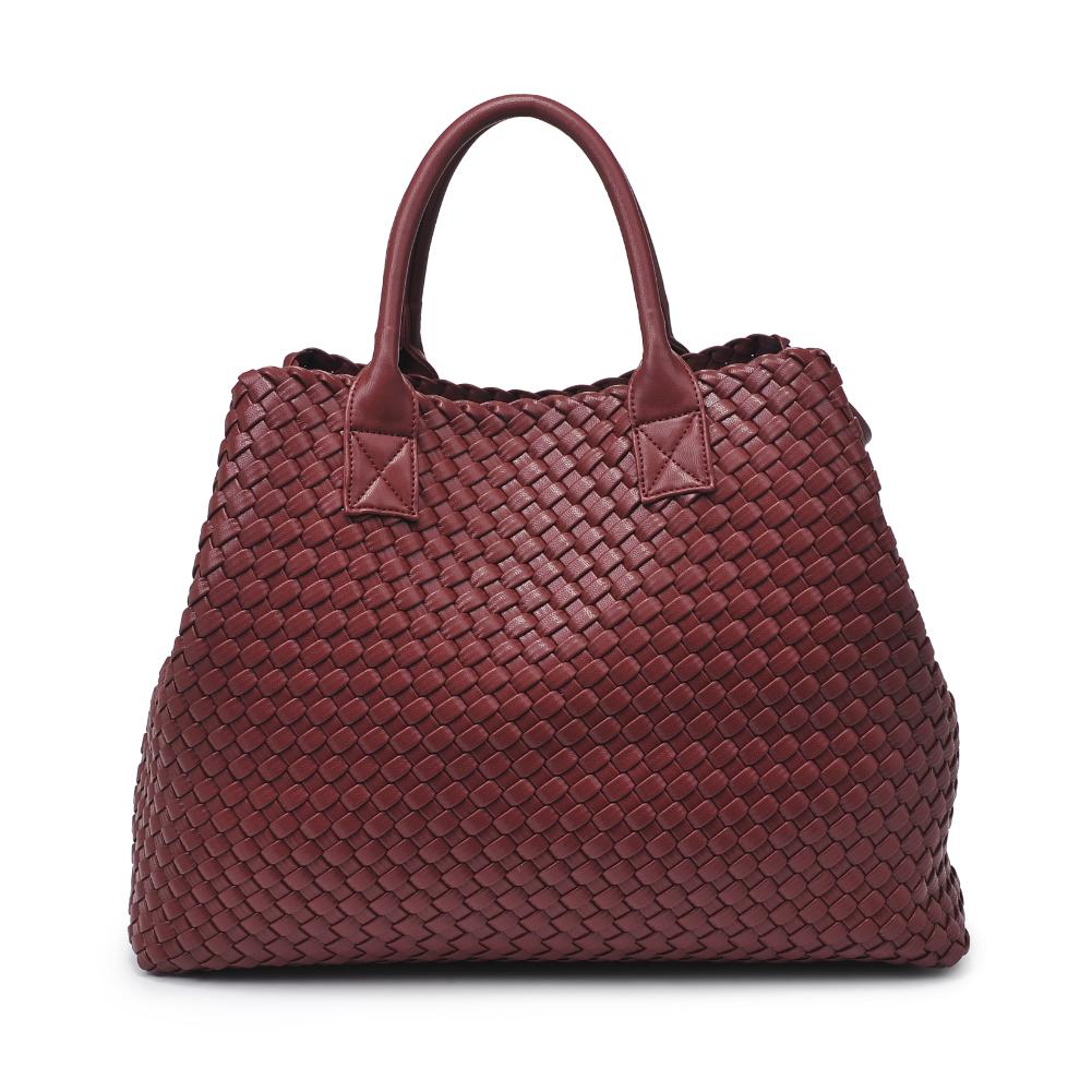 Product Image of Urban Expressions Ithaca Tote 840611119223 View 7 | Burgundy