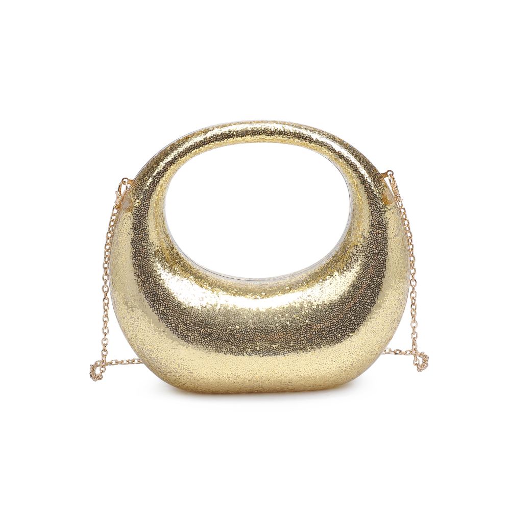 Product Image of Urban Expressions Trave Evening Bag 840611115966 View 1 | Gold