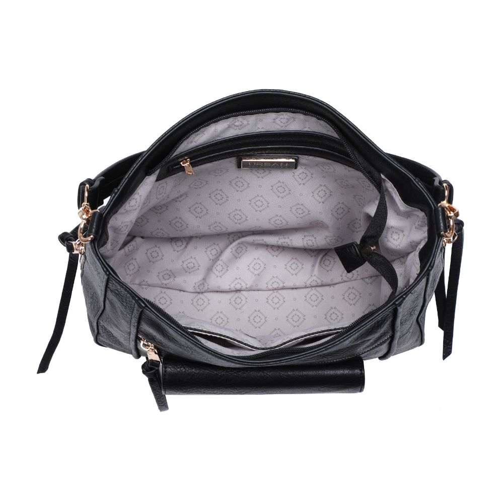 Product Image of Urban Expressions Brooke Hobo 840611107954 View 8 | Black