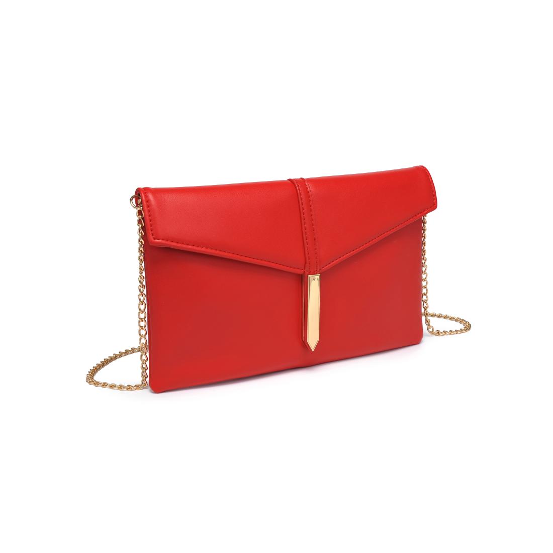 Product Image of Urban Expressions Heather Clutch 840611153142 View 6 | Red