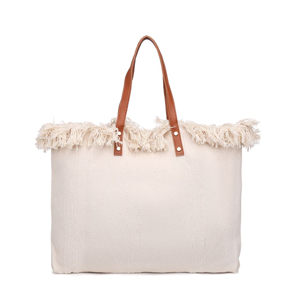 Product Image of Urban Expressions Summer Vibes Tote 840611127921 View 7 | Ivory