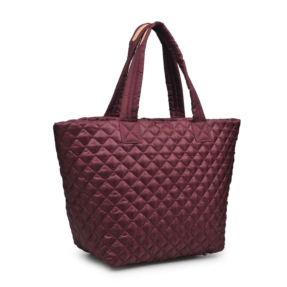 Product Image of Urban Expressions Breakaway Tote 840611154644 View 2 | Burgundy