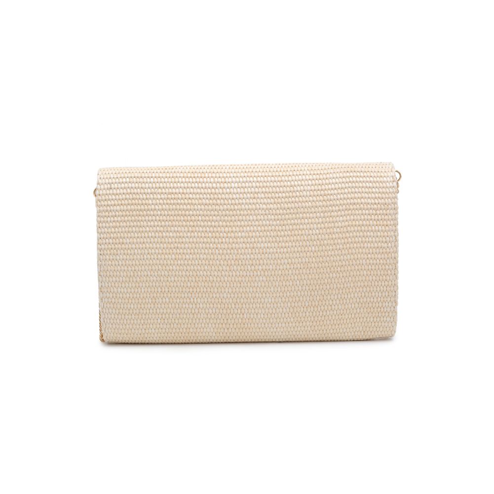 Product Image of Urban Expressions Trista Clutch 840611108265 View 7 | Natural