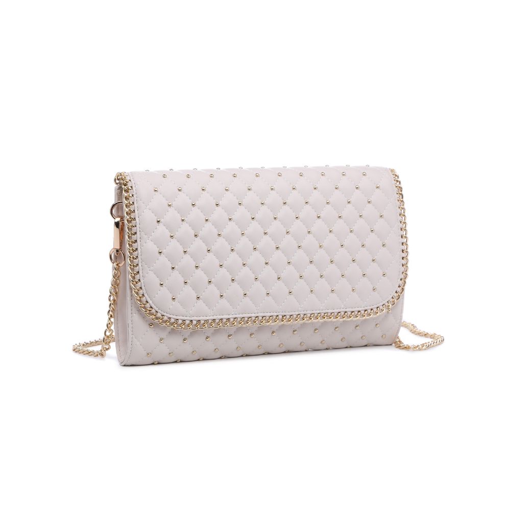 Product Image of Urban Expressions Viola Clutch 818209011013 View 6 | Oatmilk