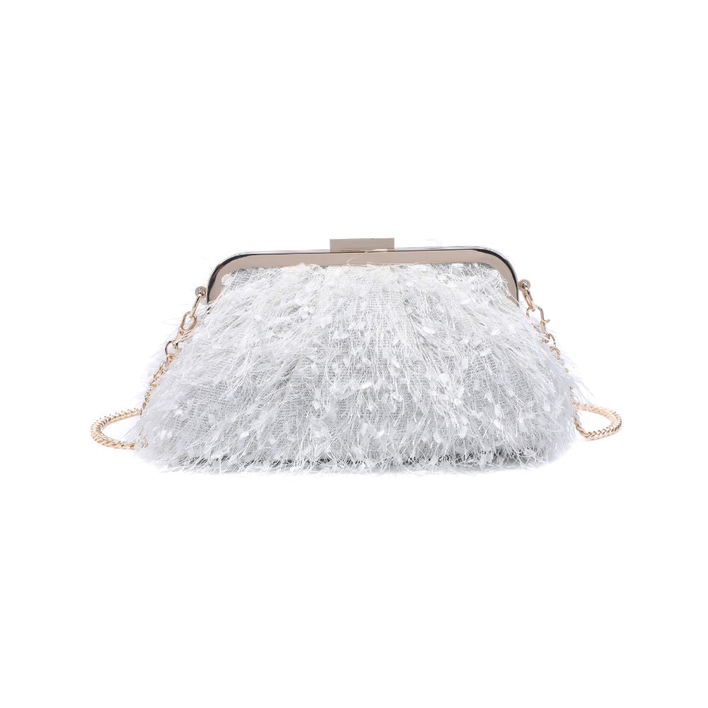 Product Image of Urban Expressions Rosalind Evening Bag 840611104243 View 7 | Ivory